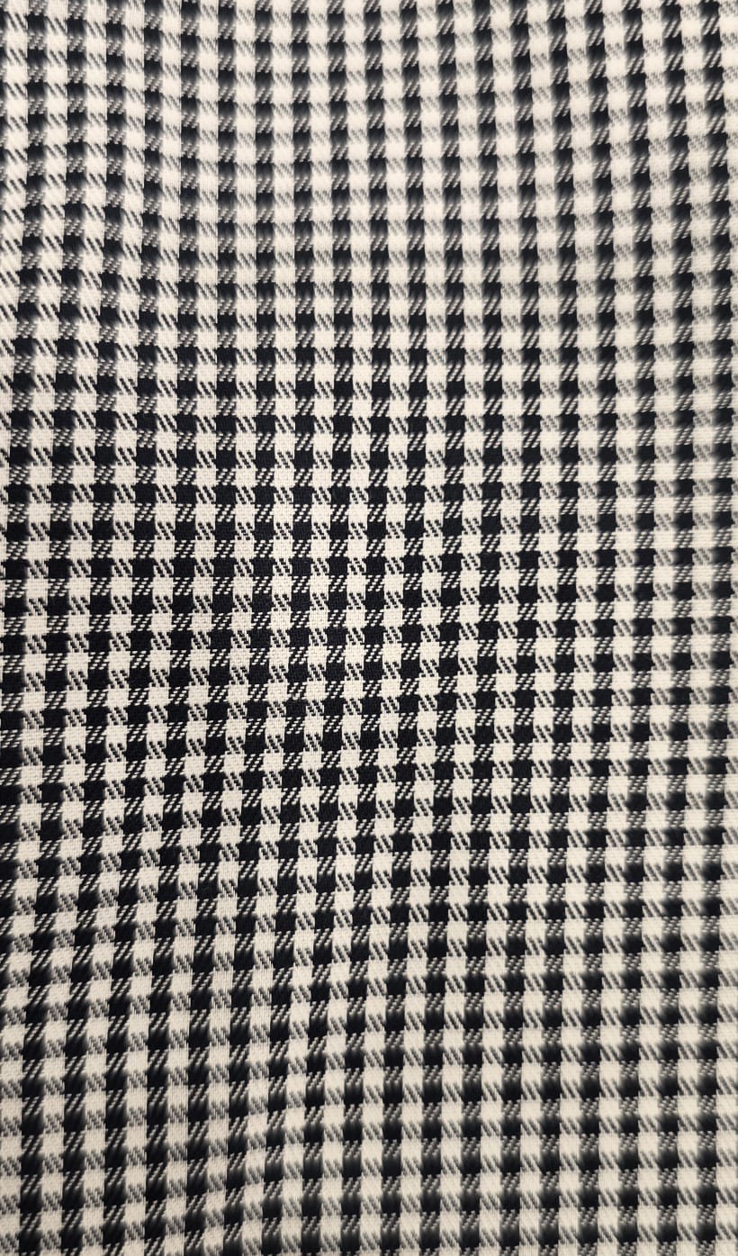 Venti Black & White Check Modern-Fit Shirt