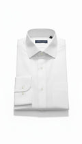 Barutti.ae Casamoda off-white classic fit dress shirt with a crisp collar and button cuffs in a cotton blend