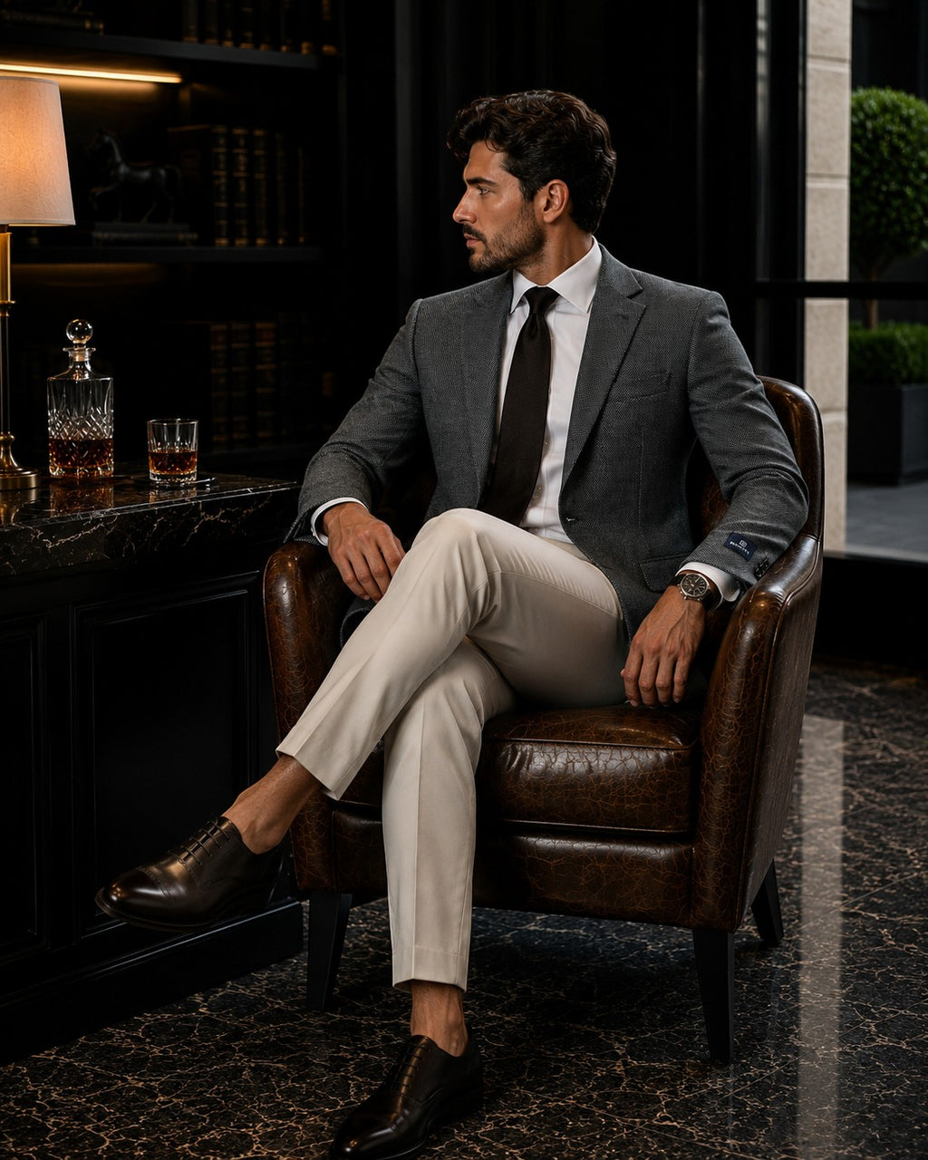 Barutti Green Textured Blazer