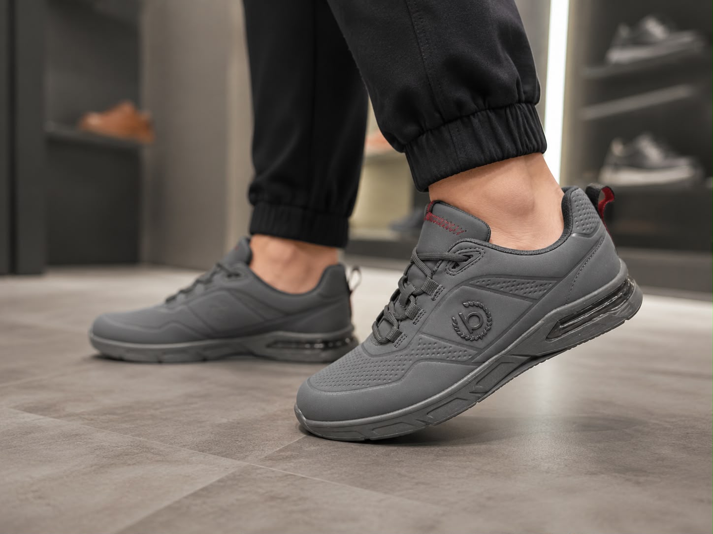 Bugatti Black Sneakers