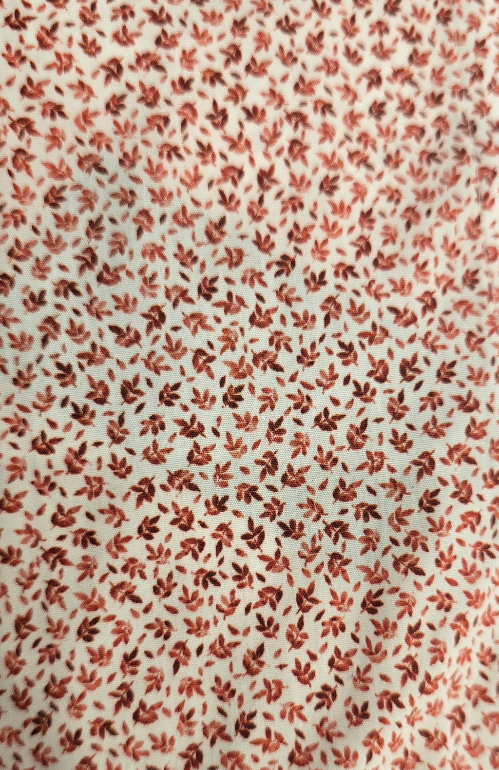 Venti Red Micro-Floral Modern-Fit Shirt