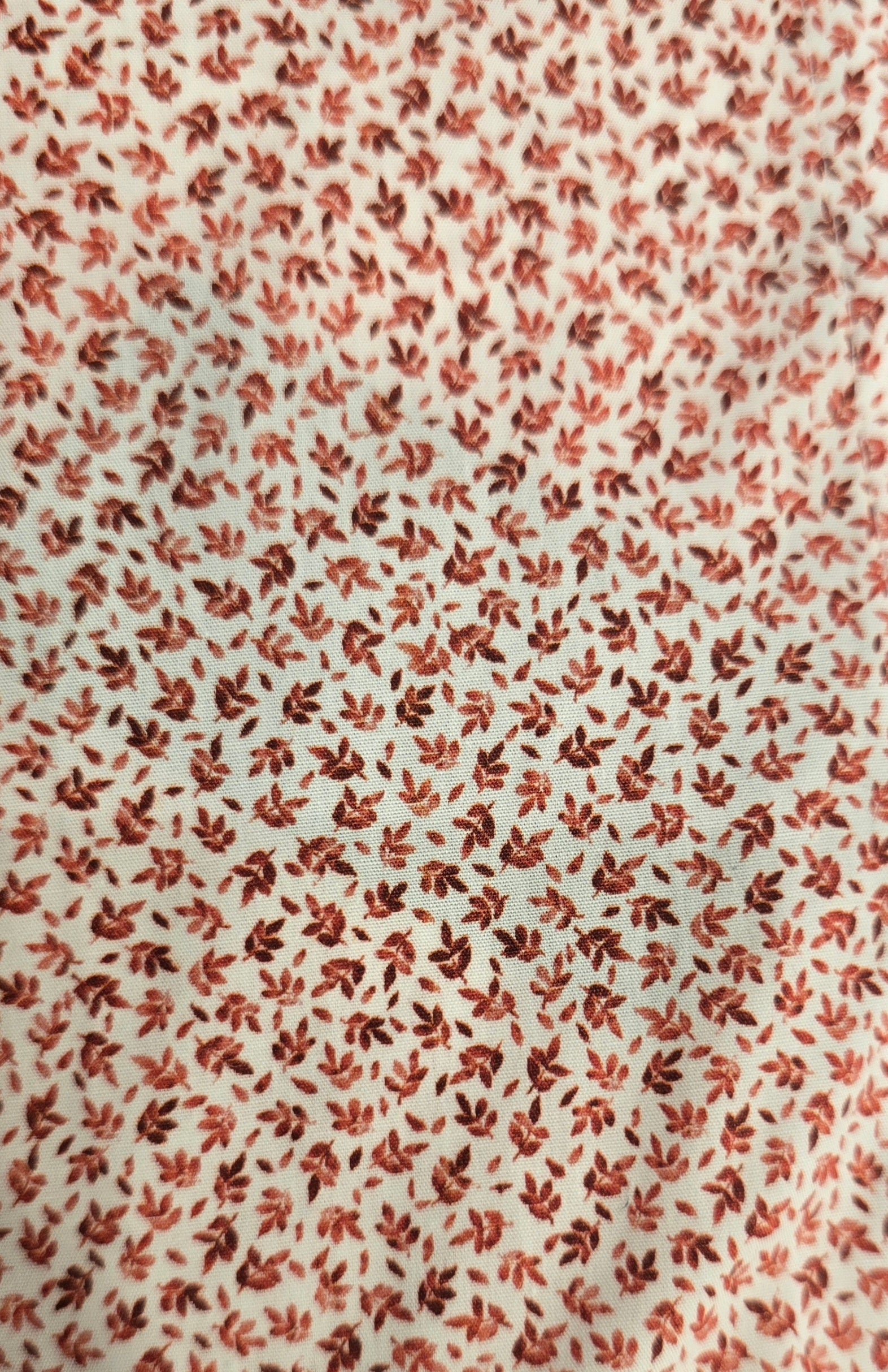 Venti Red Micro-Floral Modern-Fit Shirt