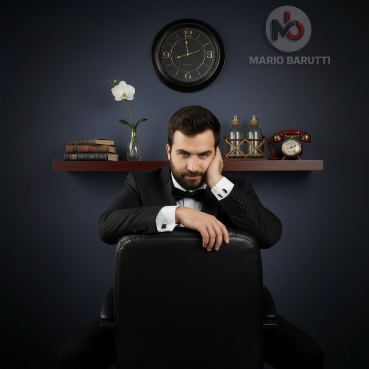 Black Pointed Collar Tuxedo