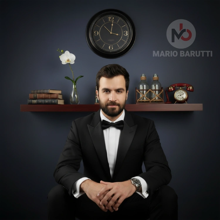 Black Pointed Collar Tuxedo