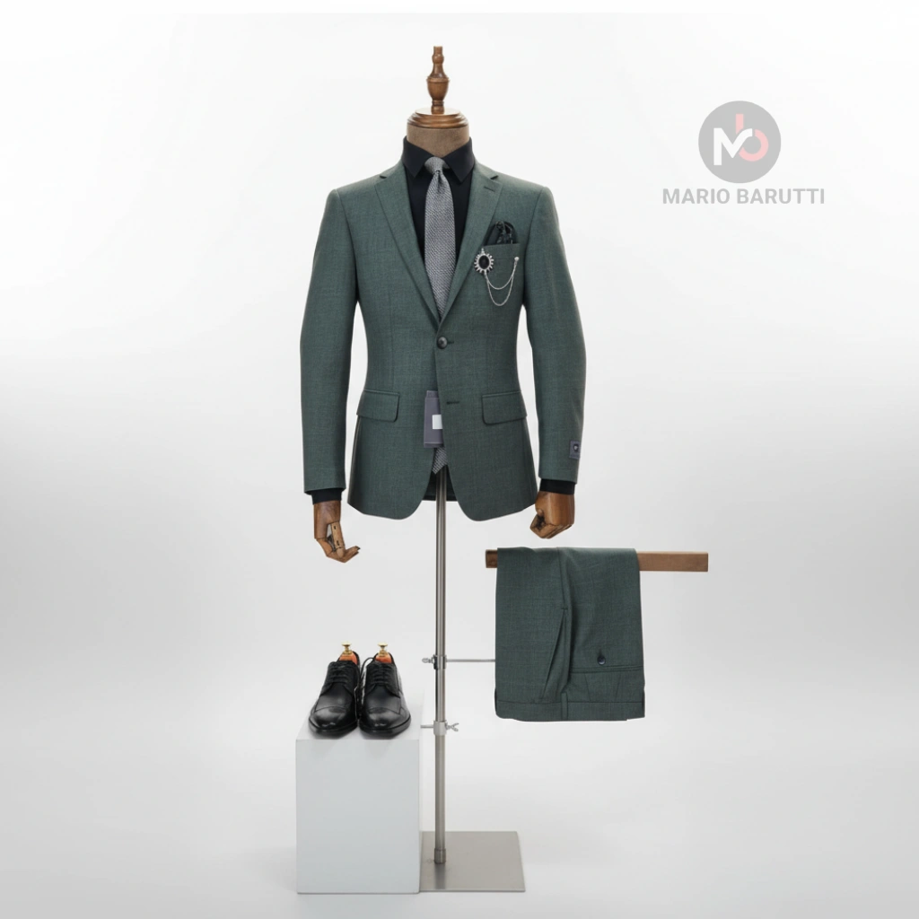 Green 2-Piece Suit