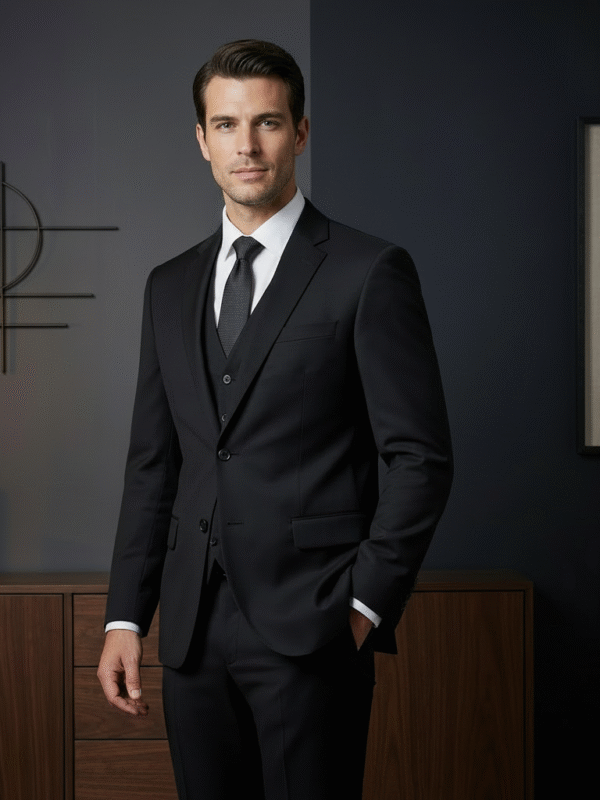 Black 3-Piece Suit